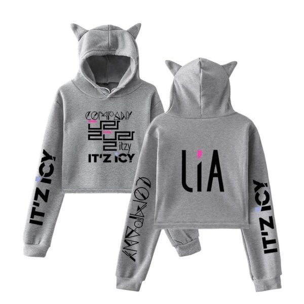 itzy cropped hoodie