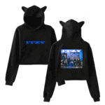 Itzy Voltage Cropped Hoodie #1