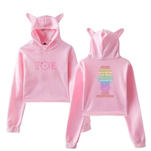 Izone Cropped Hoodie #1