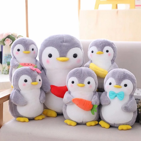 Plush Penguin Pillow #1 (P15)