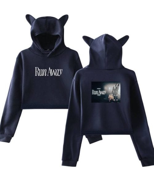 Ryujin Itzy Cropped Hoodie #2