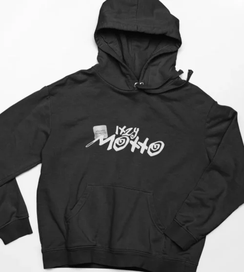 ITZY Black You Are My Motto Hoodie