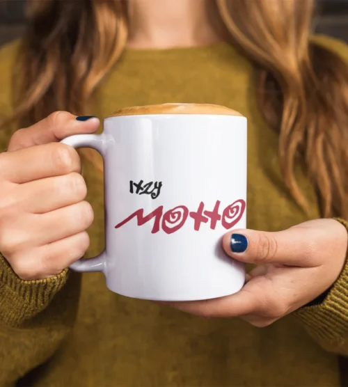 ITZY Motto Script Mug