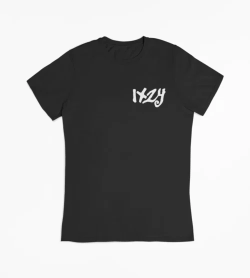 ITZY Black Wordmark T-Shirt