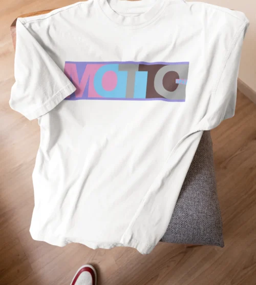 ITZY White Motto Marquee T-Shirt