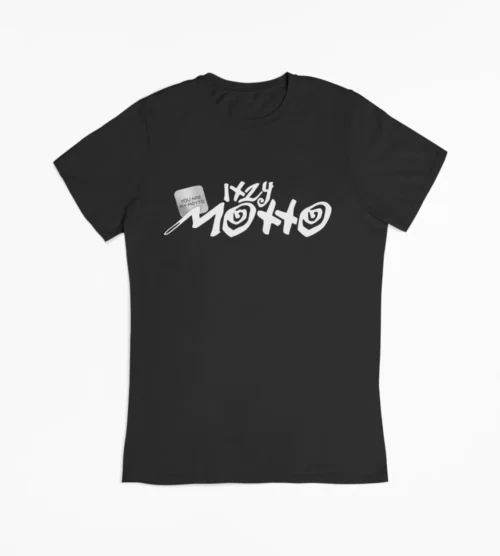 ITZY Black You Are My Motto T-Shirt